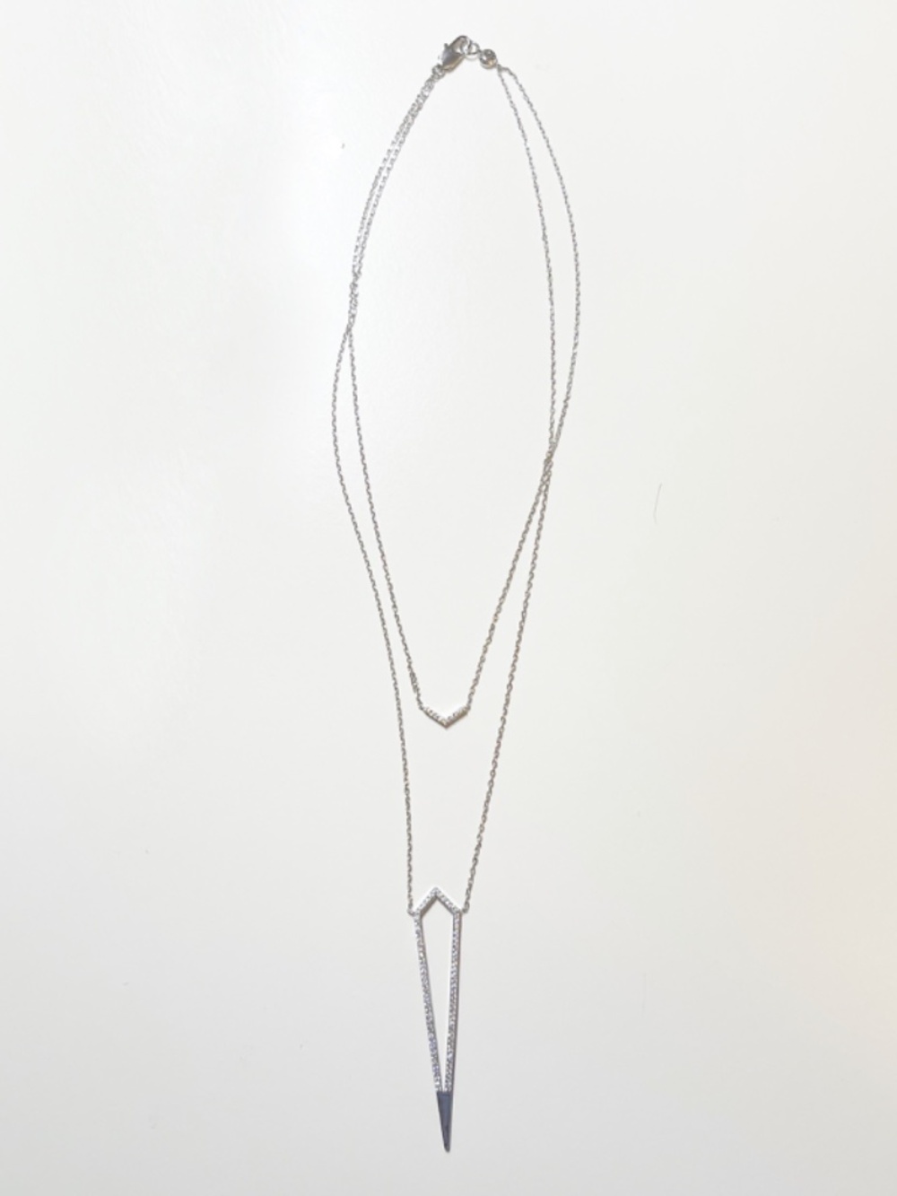 Henri Bendel Layered Crystal Necklace
